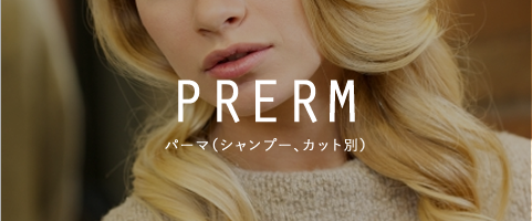 パーマ（シャンプー、カット別）
